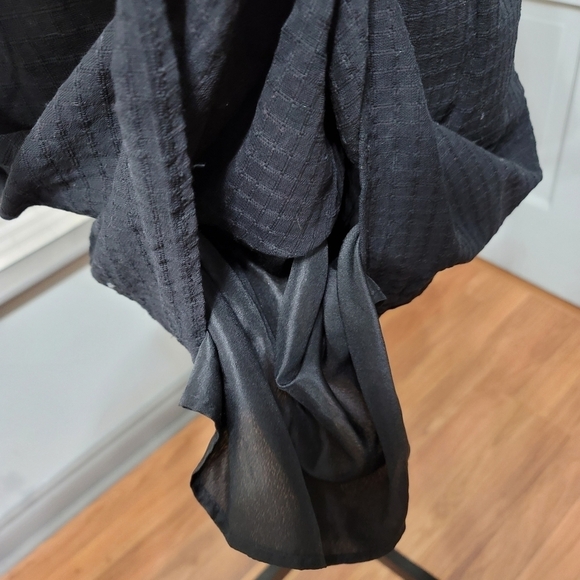 ✨ ASOS Women's Window Pane Mini Dress Black - Picture 3 of 5